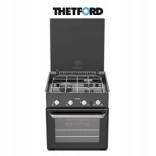 Thetford Topline 165 Two Burner Hob with Glass Lid