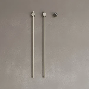 Wall-Mounted Vertical Heated Towel Rack with Digital Display