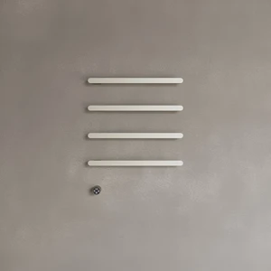 Wall-Mounted Heated Towel Rack - Slim Profile with Digital Display