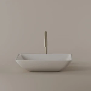 Rectangular Concrete Vessel Sink 18" x 13"