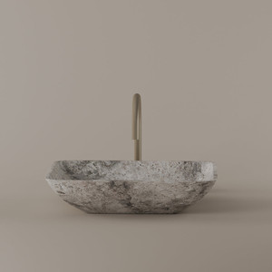 Rectangular Marble Vessel Sink 18" x 13"