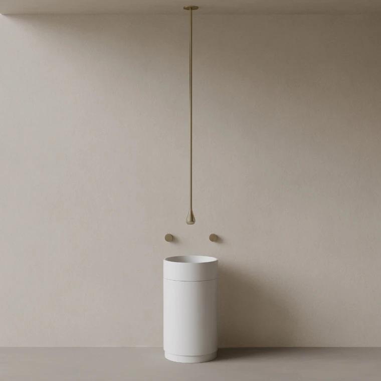 Modern Raindrop Ceiling-Mounted Faucet