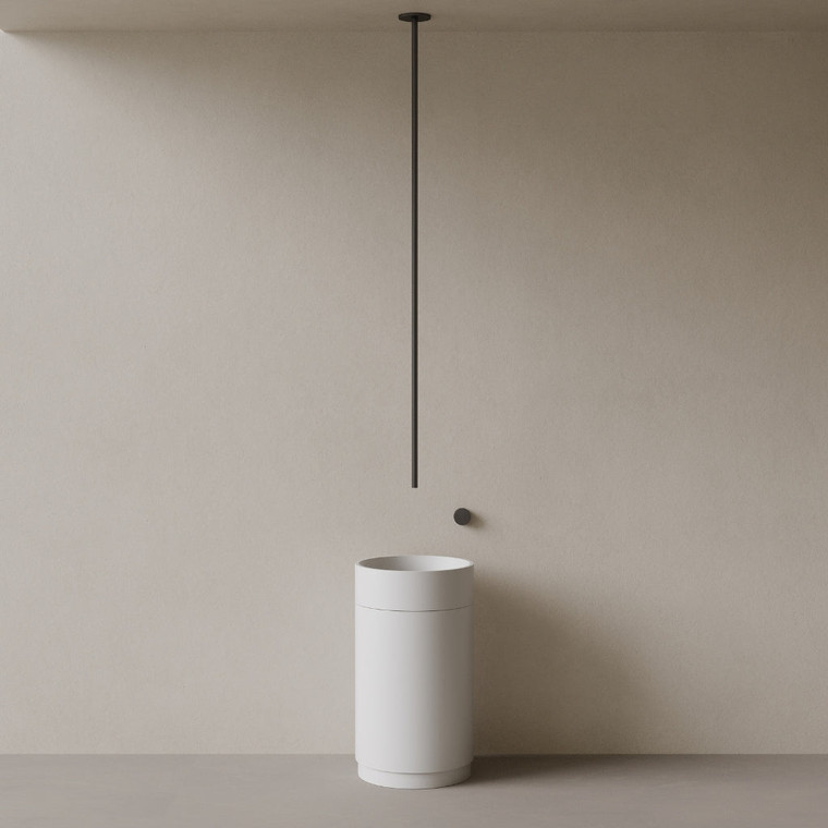 Modern Column Ceiling-Mounted Faucet