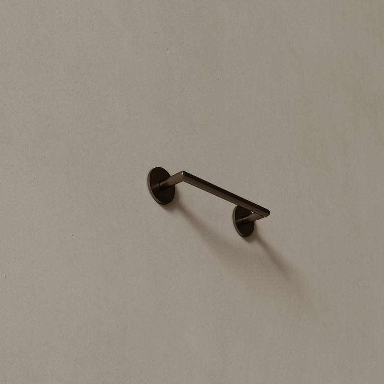 12" Angled Towel Rod