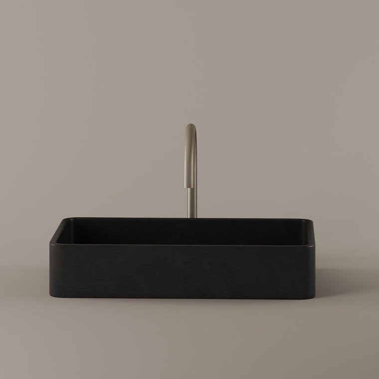 Rectangular Concrete Vessel Sink 20" x 13"