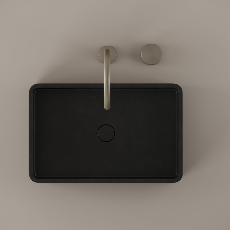 Rectangular Concrete Vessel Sink 20" x 13"
