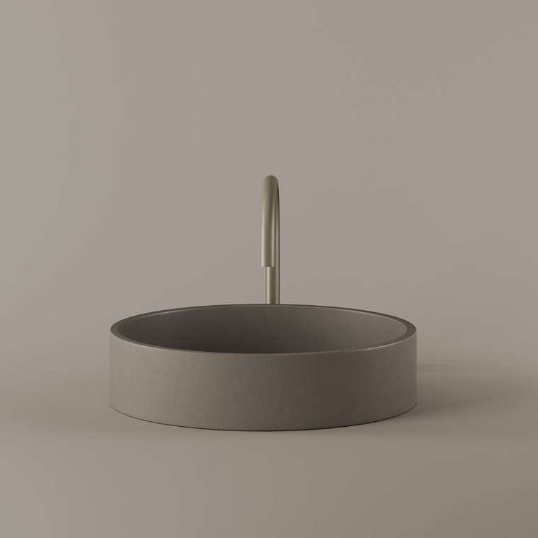 Concrete Vessel Sink 17"