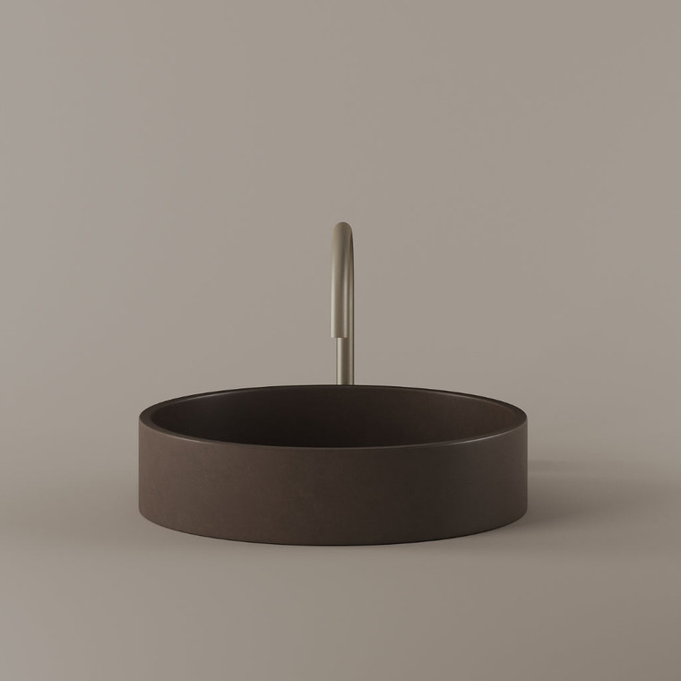 Concrete Vessel Sink 17"