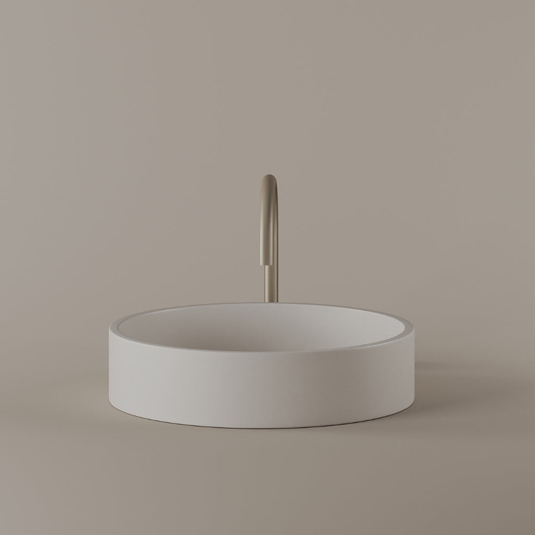Concrete Vessel Sink 17"