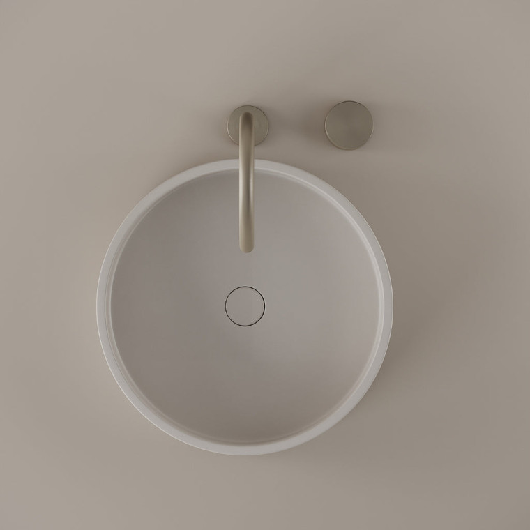 Concrete Vessel Sink 17"