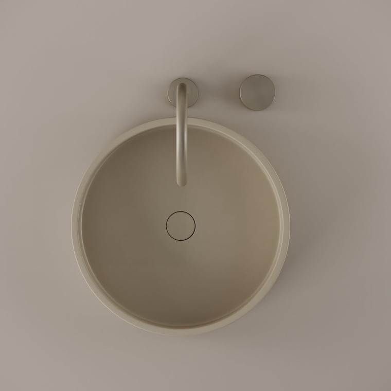 Concrete Vessel Sink 17"