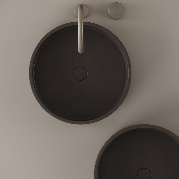 Concrete Vessel Sink 17"
