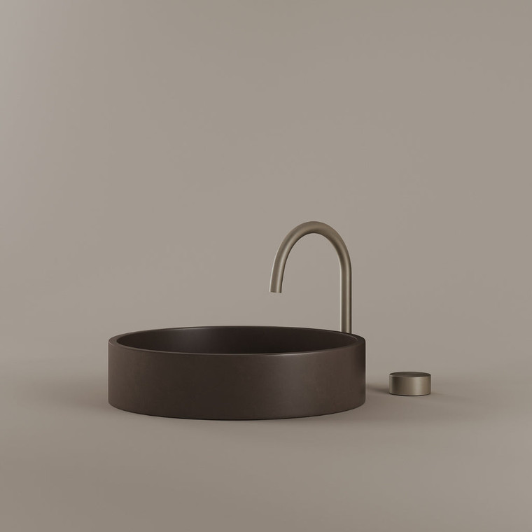 Concrete Vessel Sink 17"