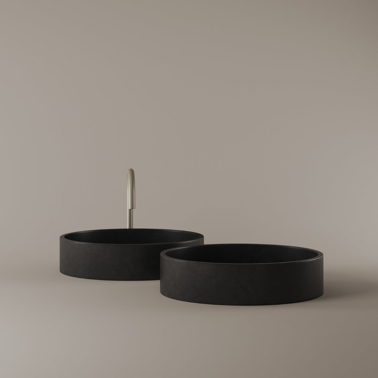 Concrete Vessel Sink 17"