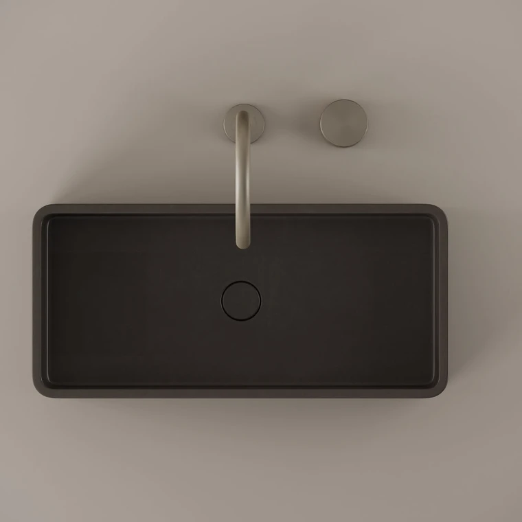 Concrete Vessel Sink 24" x 11"
