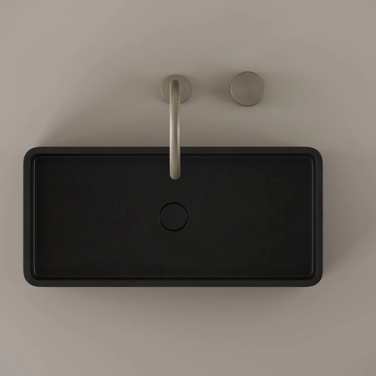 Concrete Vessel Sink 24" x 11"
