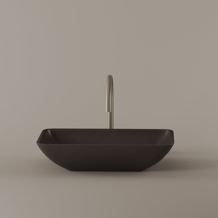 Rectangular Concrete Vessel Sink 18" x 13"