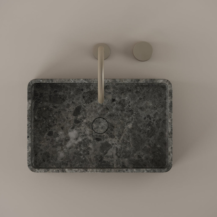 Rectangular Marble Vessel Sink 20" x 13"