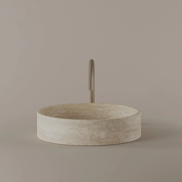 Marble Vessel Sink 17"