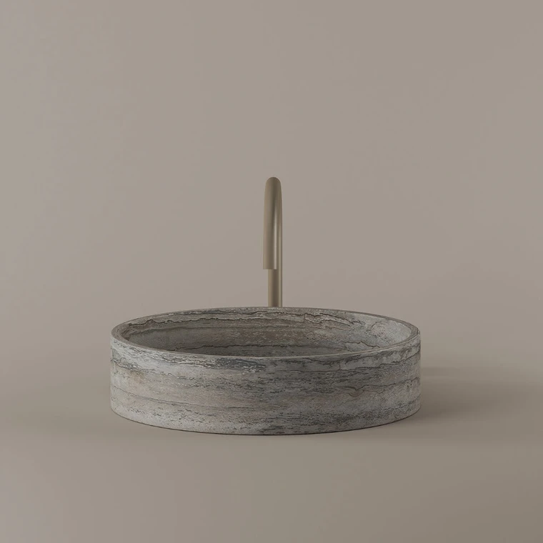 Marble Vessel Sink 17"