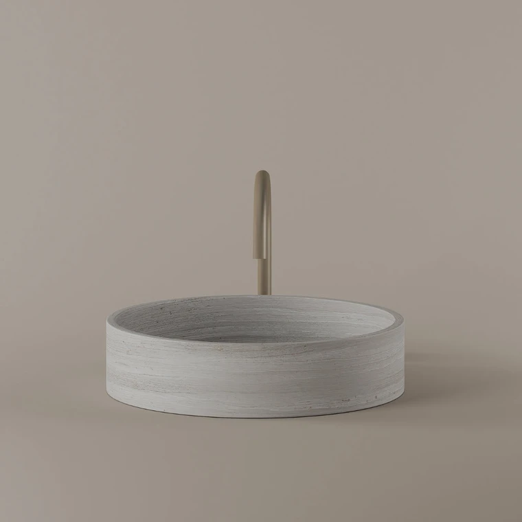 Marble Vessel Sink 17"