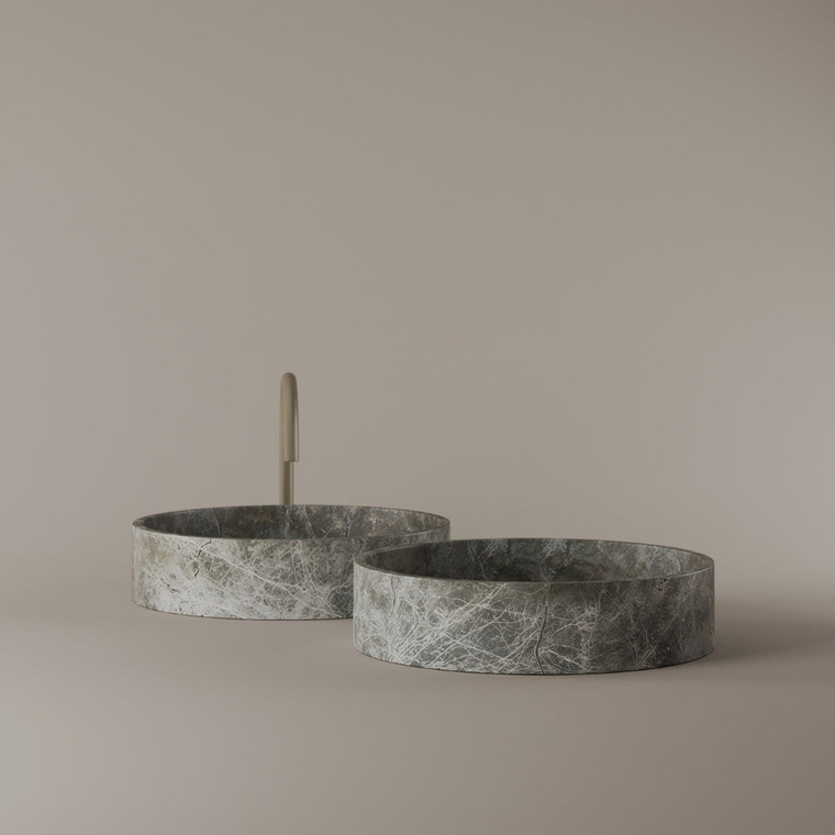 Marble Vessel Sink 17"