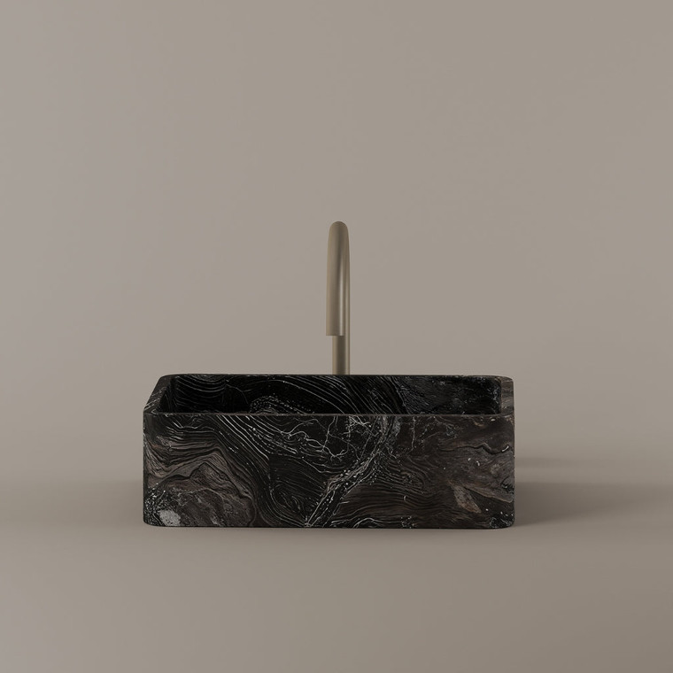 Marble Vessel Sink 16" x 11"