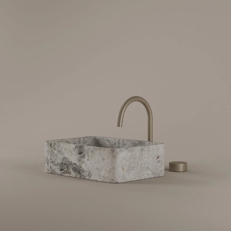 Marble Vessel Sink 16" x 11"