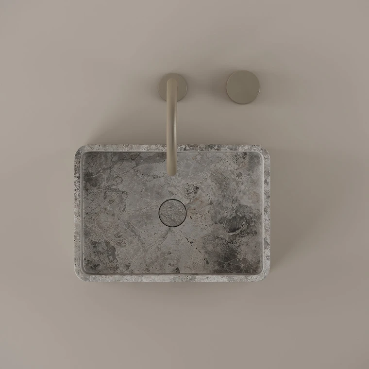 Marble Vessel Sink 16" x 11"