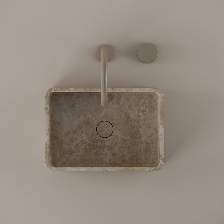 Marble Vessel Sink 16" x 11"