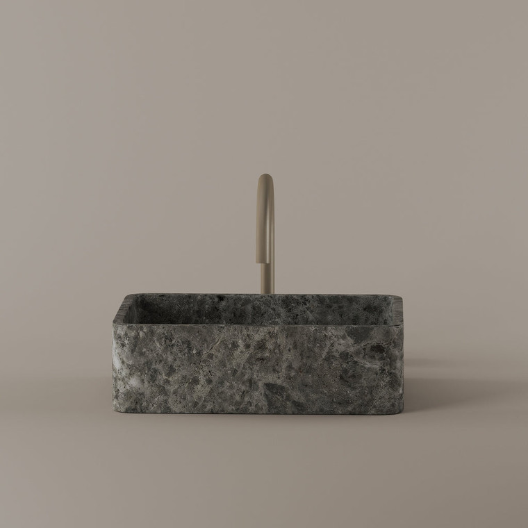 Marble Vessel Sink 16" x 11"