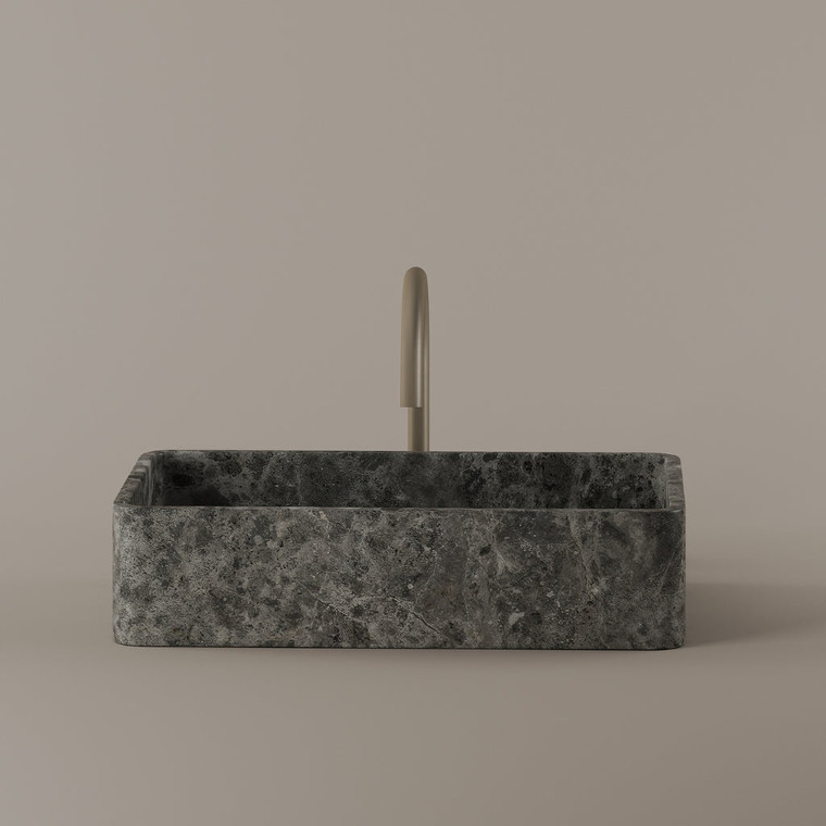 Rectangular Marble Vessel Sink 20" x 13"