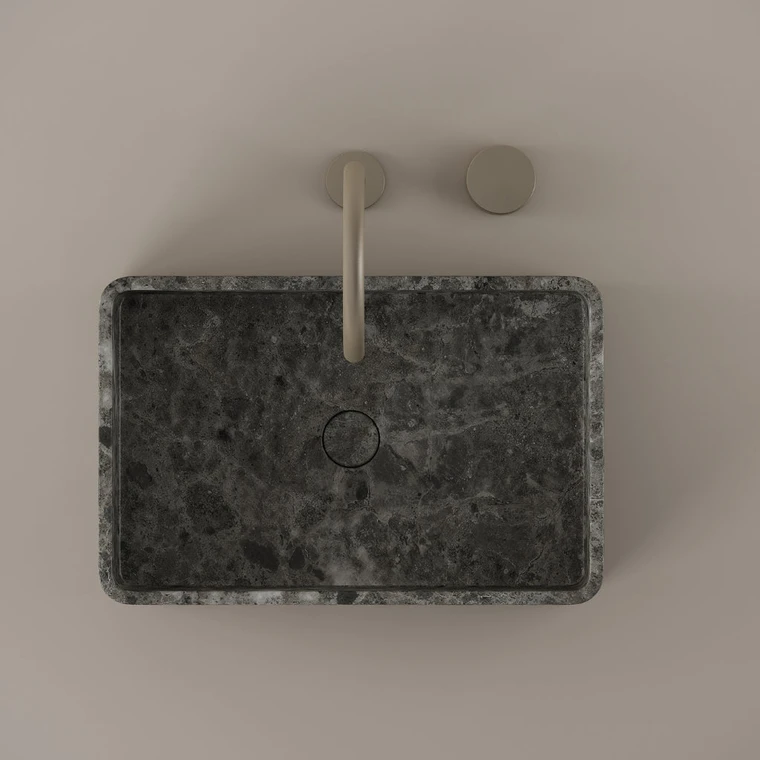 Rectangular Marble Vessel Sink 20" x 13"