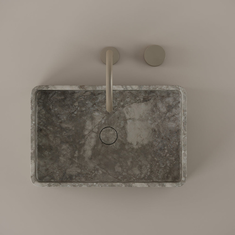 Rectangular Marble Vessel Sink 20" x 13"