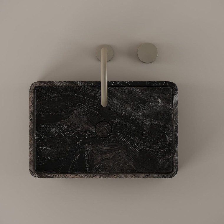 Rectangular Marble Vessel Sink 20" x 13"