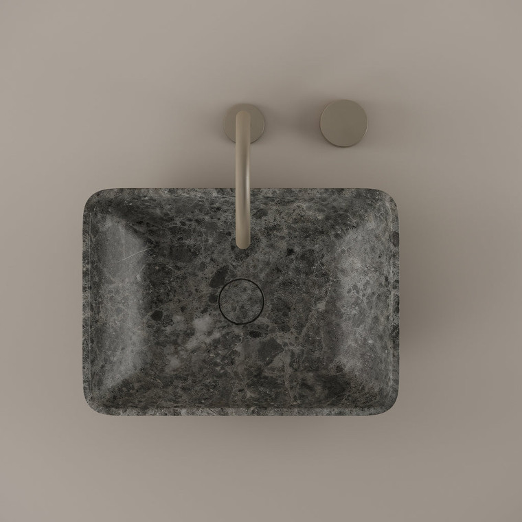 Rectangular Marble Vessel Sink 18" x 13"