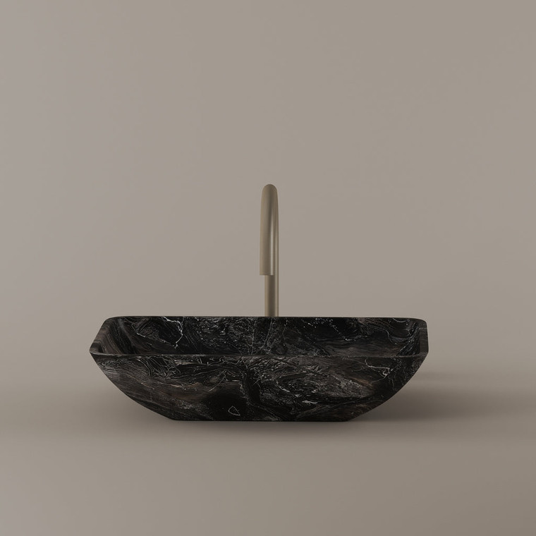 Rectangular Marble Vessel Sink 18" x 13"