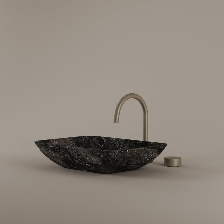 Rectangular Marble Vessel Sink 18" x 13"