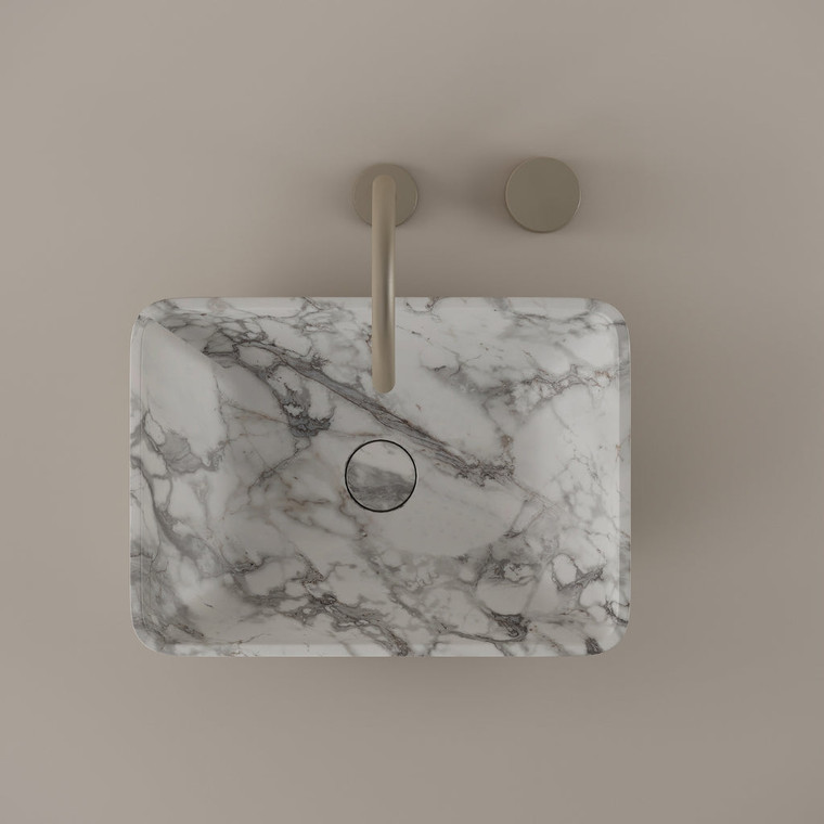 Rectangular Marble Vessel Sink 18" x 13"