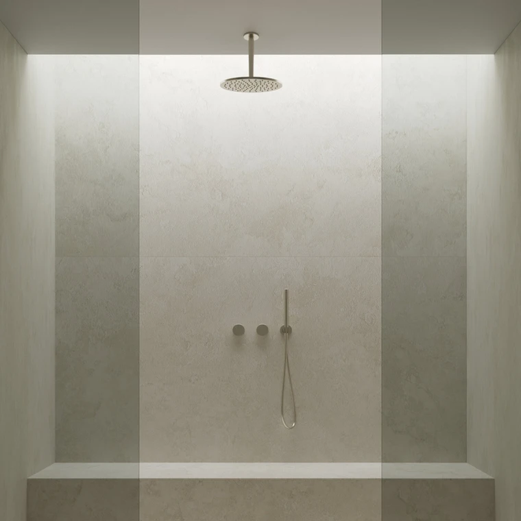 Bianco Matte Porcelain Tile in Matte Finish