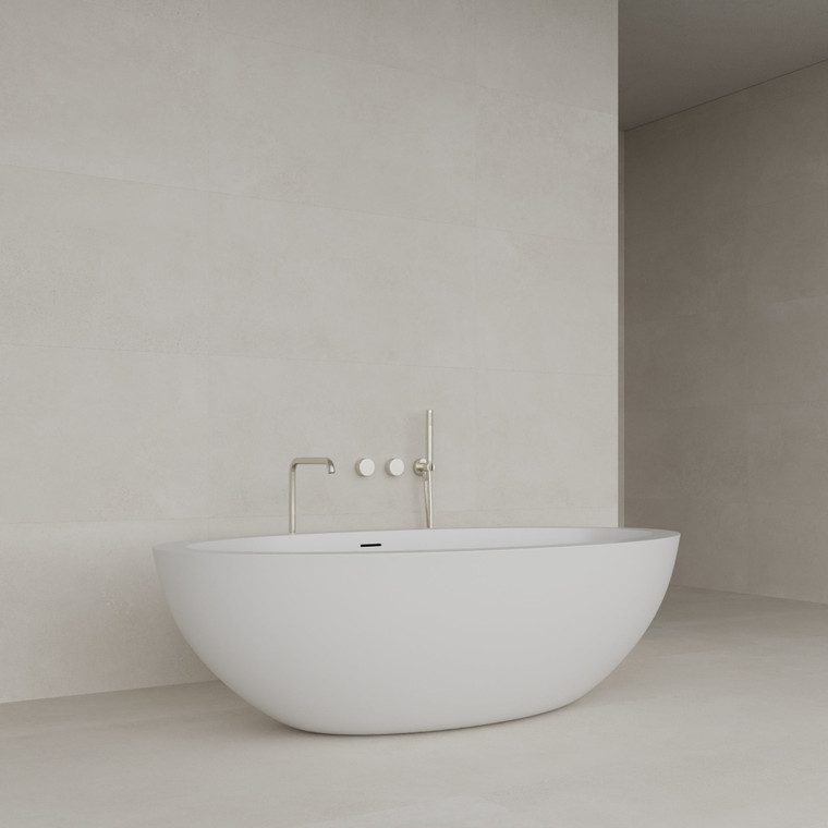 Crema Porcelain Tile in Matte Finish