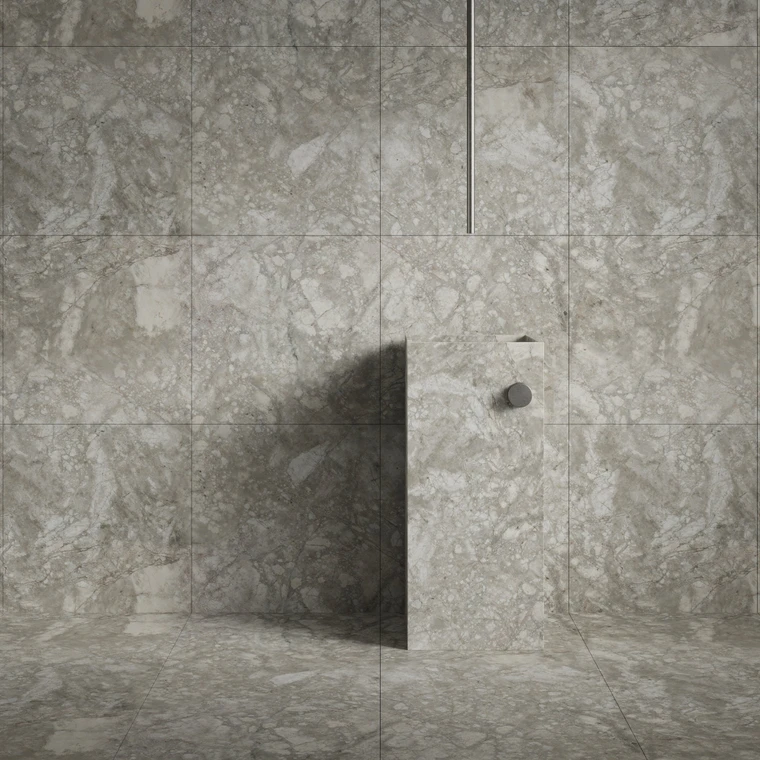 Calacatta Gray Natural Stone Honed Marble Tile