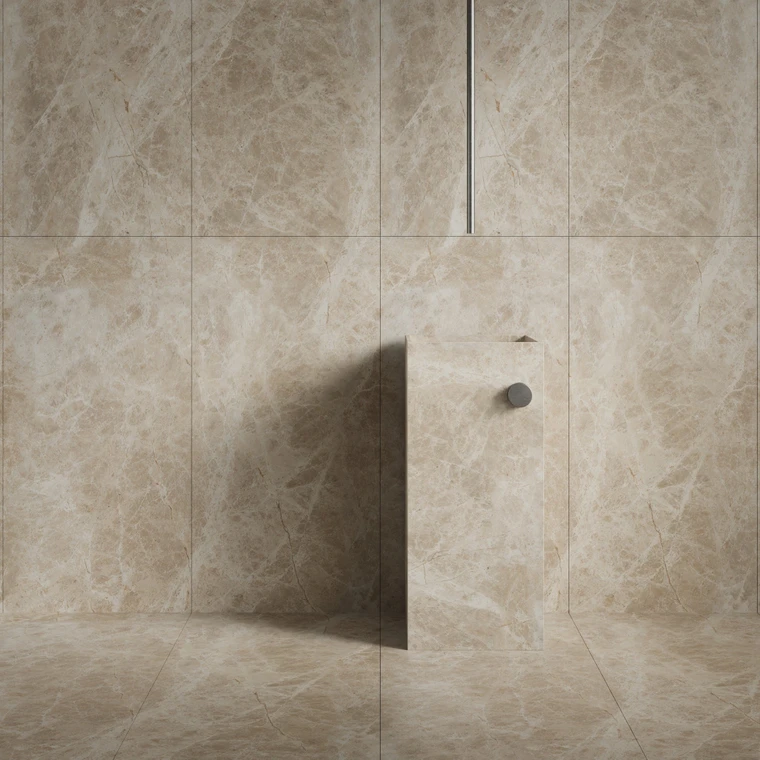 Light Emperador Natural Stone Honed Marble Tile