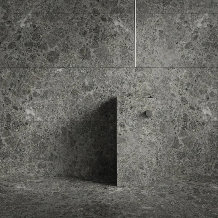 Sicily Gray Natural Stone Honed Marble Tile