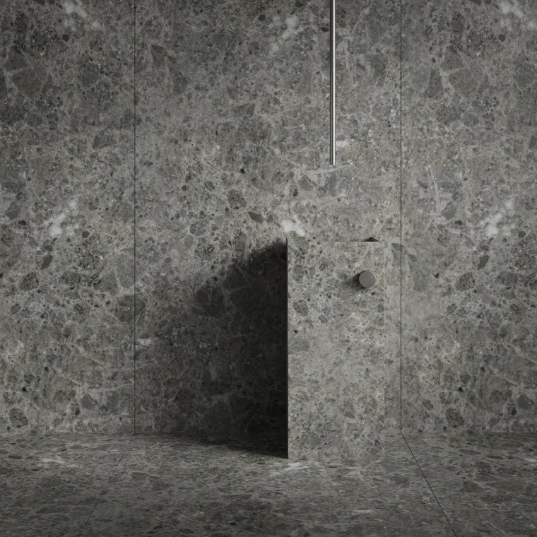 Sicily Gray Natural Stone Honed Marble Tile