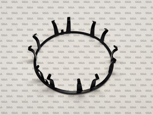 L400/Pajero Front wheel chrome center cap securing spring - Genuine part