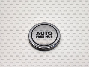 L300 Delica front auto hub chrome cap - Used part