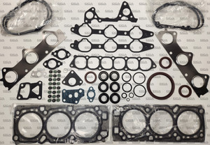 6G72 later style complete engine gasket set - Genuine part