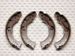 FK10/PK10/BK10/K10 Figaro/Pao/BE-1/March rear brake shoes - Genuine part FK10/PK10/BK10/K10 Figaro/Pao/BE-1/March rear brake shoes - Genuine part