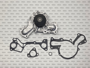 V75W Pajero (6G74) later style water pump - Aftermarket part